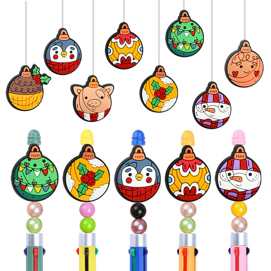 Christmas Series Silicone Focal Beads