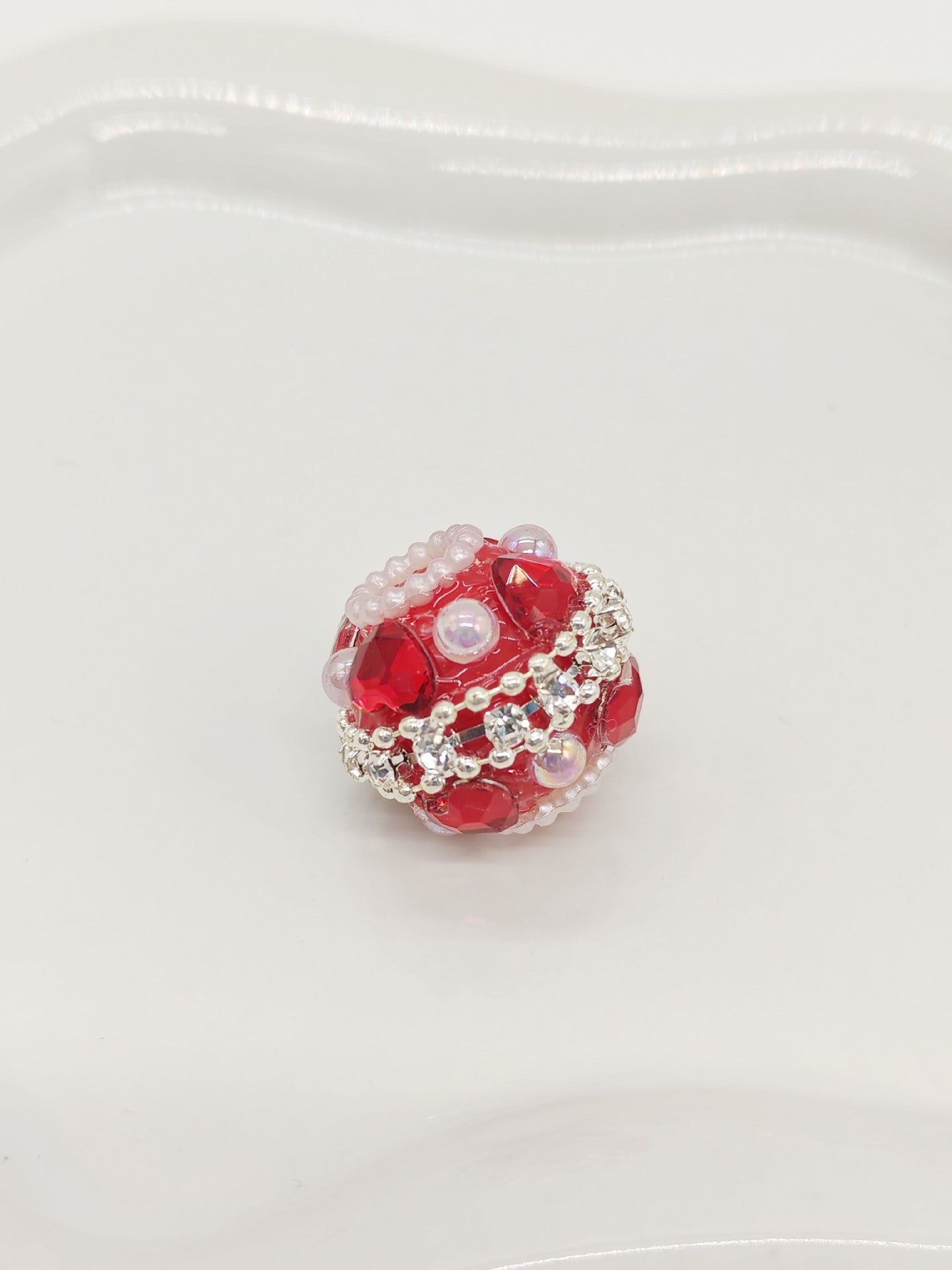 Acrylic Chain Fancy Beads