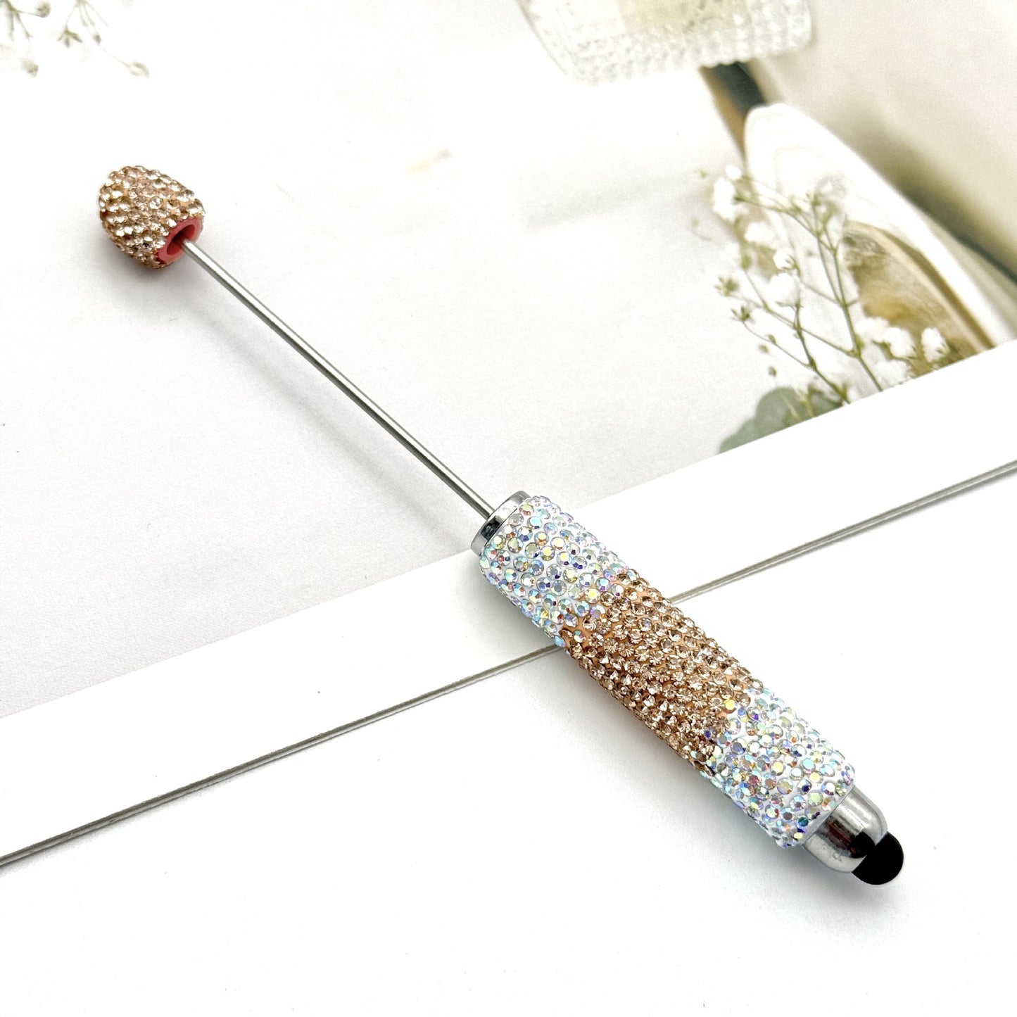Touchscreen Gradient Full Diamond Beaded Pen