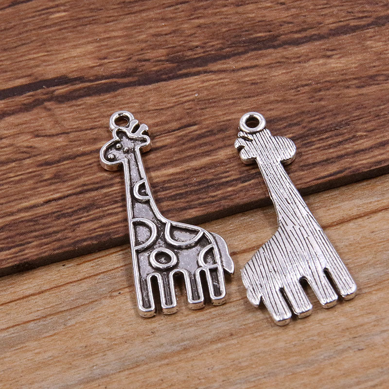 12 Styles Mixed Sizes Cross-Border Animal Charms