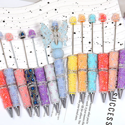 Luminous Full Diamond Beaded Pen