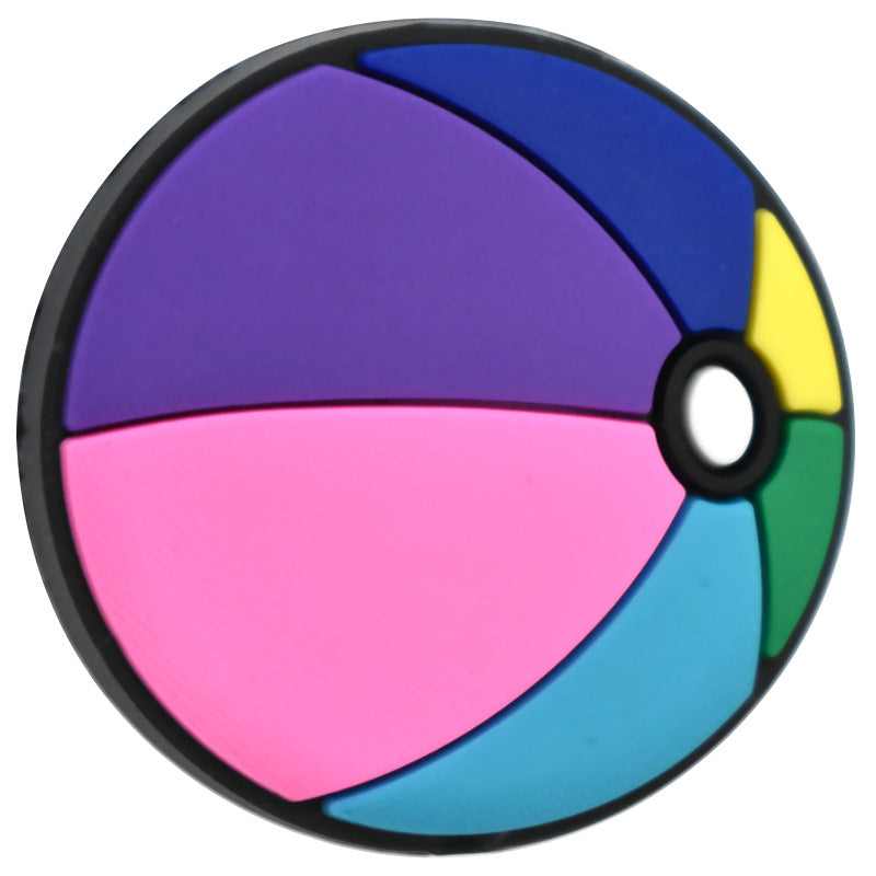 Ball Sports Series Silicone Focal Beads