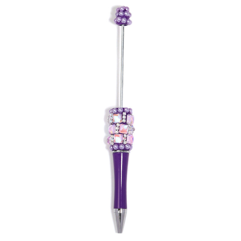 Square Diamond Heavy Industry Beaded Pen