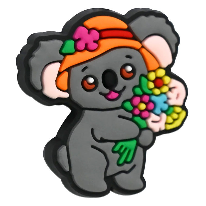 Cute Cartoon Small Animals Silicone Focal Beads
