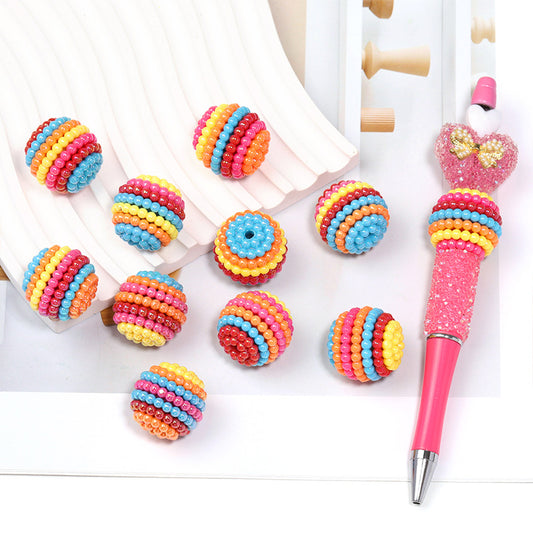 Colorful Round Beads Acrylic beads