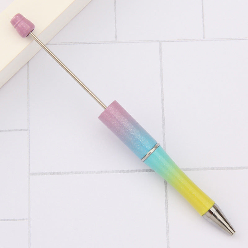 UV electroplated beads three-color gradient bead pen