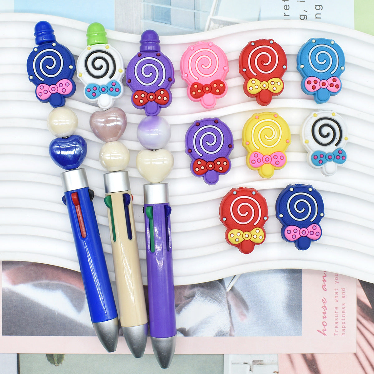 Lollipop Series Silicone Focal Beads