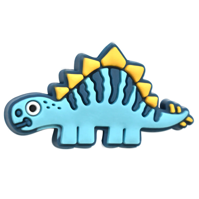 Cute Dinosaur Series Accessories In Stock Silicone Focus Beads Silicone Focus Beads