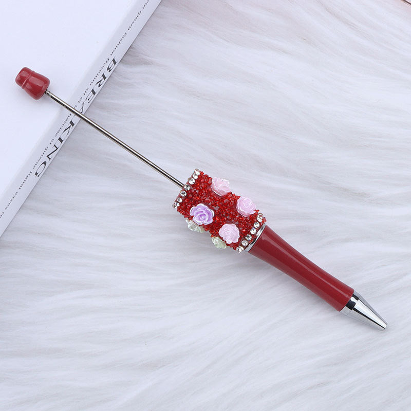 Sugar Flower Beaded Pen