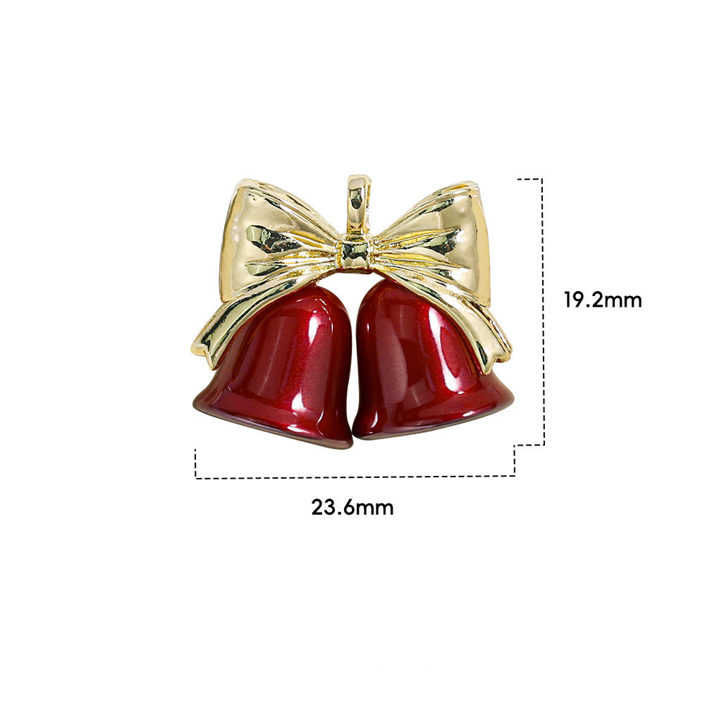 Alloy Bell Decorative Charm