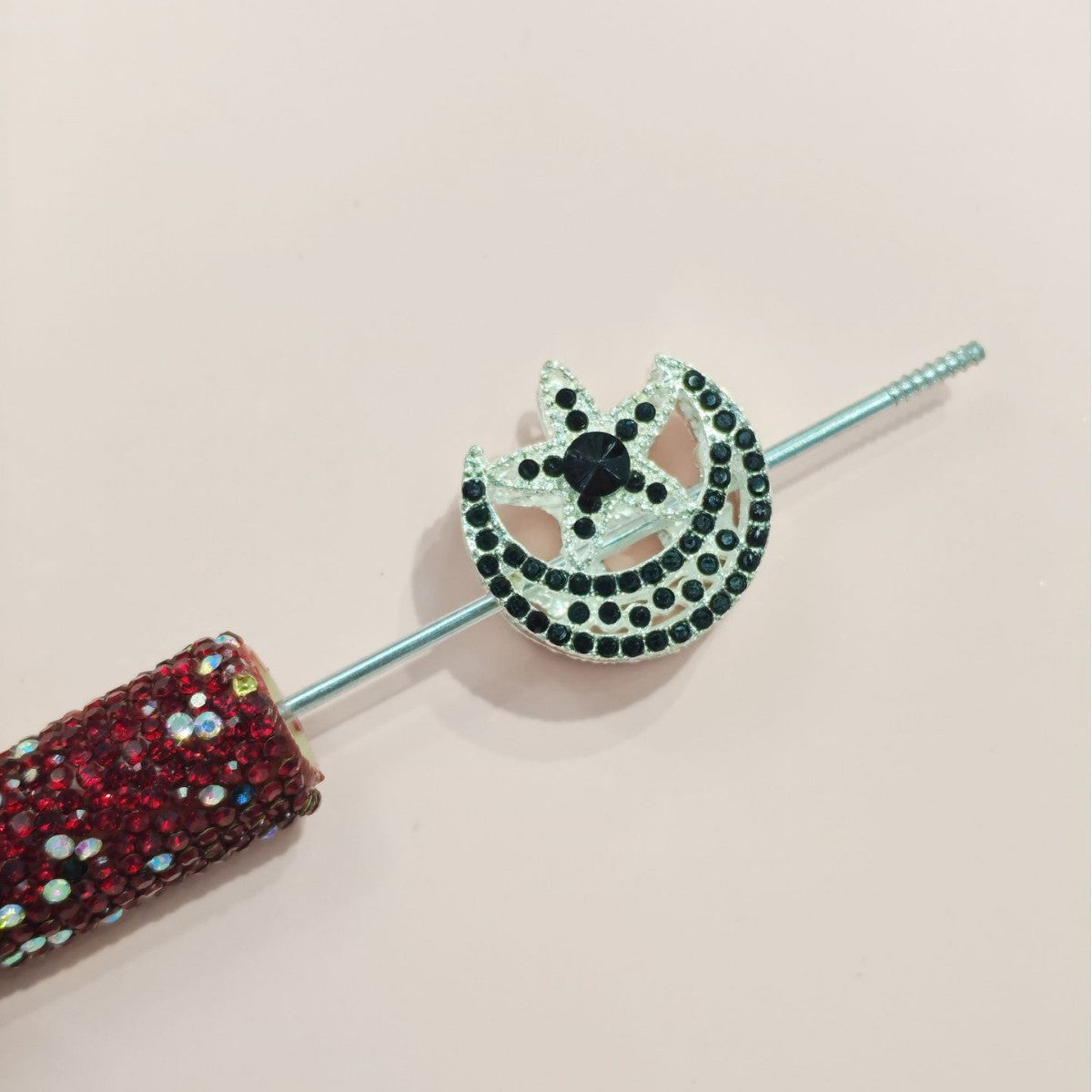 Hollow Star Moon Alloy Beads