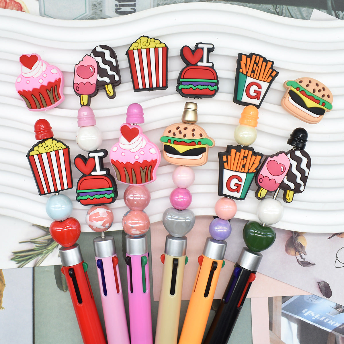 Food Series Silicone Focal Beads