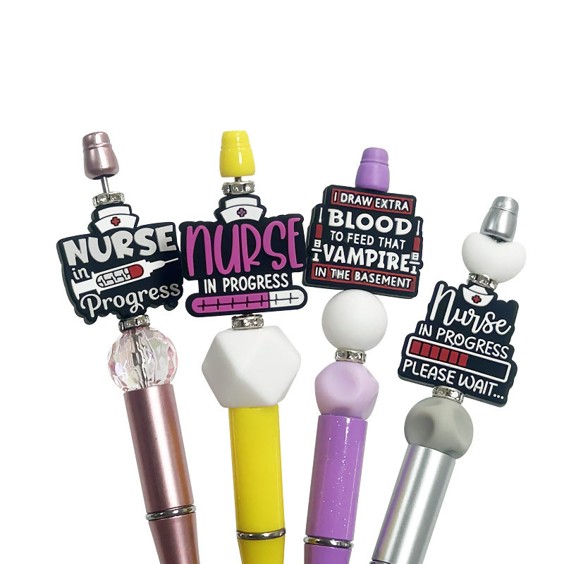 Nurse Series Food Grade Silicone Burnt Beads