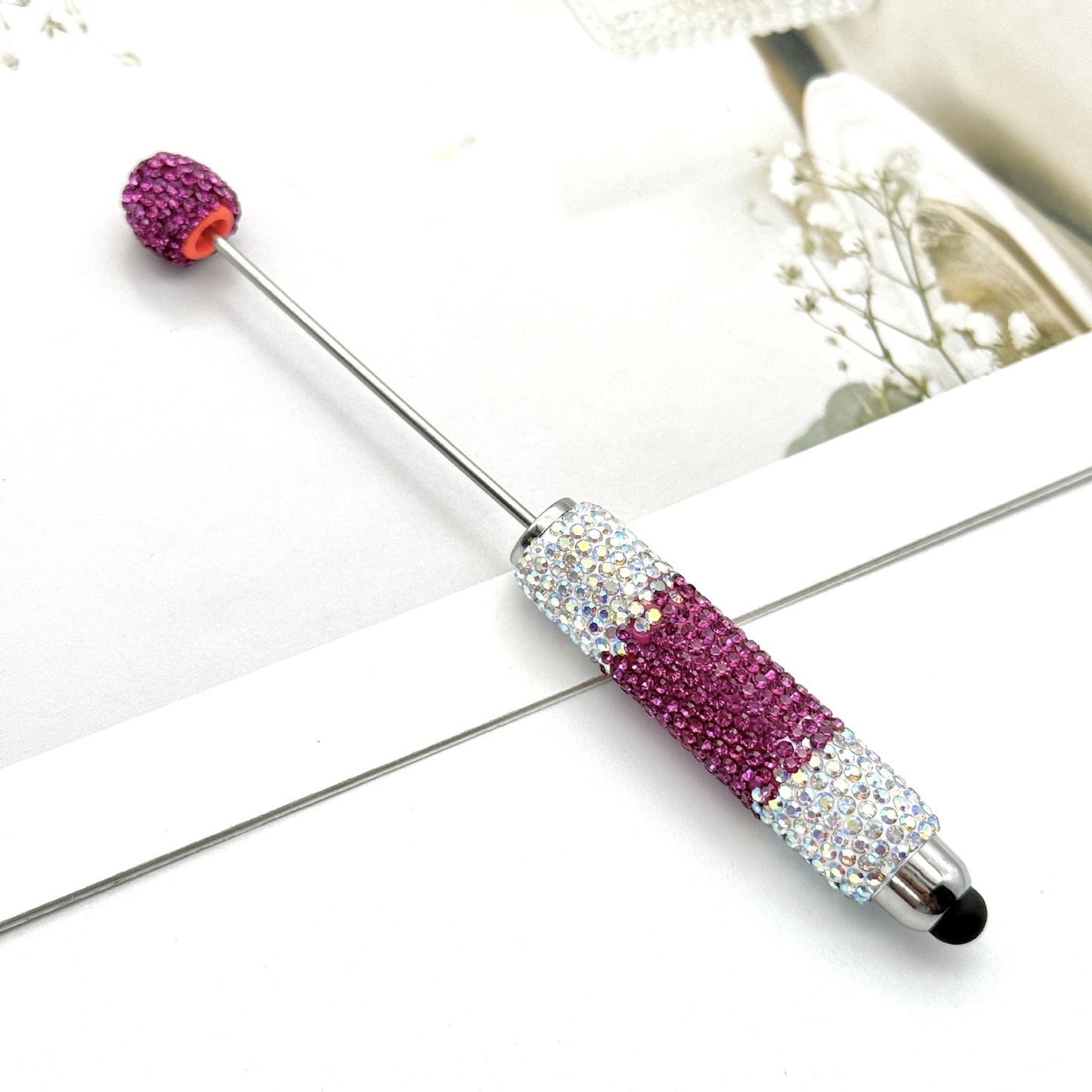 Touchscreen Gradient Full Diamond Beaded Pen