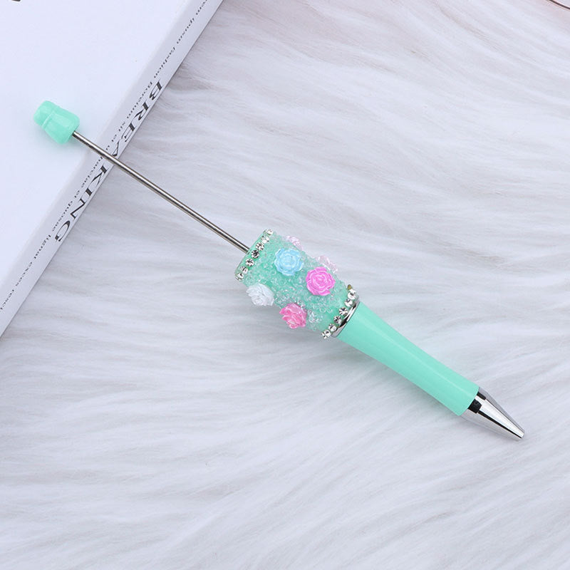Sugar Flower Beaded Pen