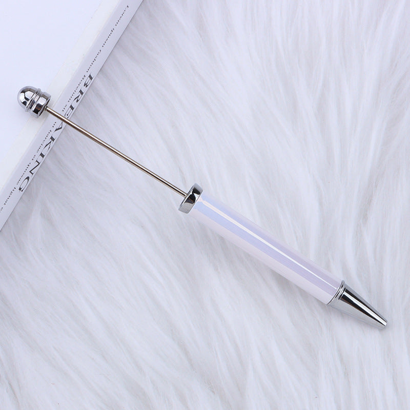 Colorful Electroplated Beaded Pen