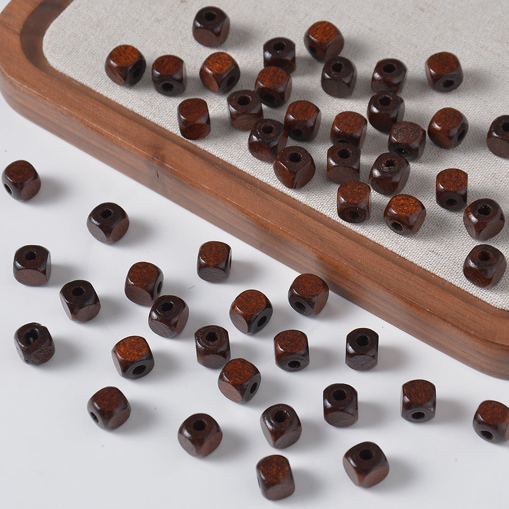 Natural Wooden beadable Beads