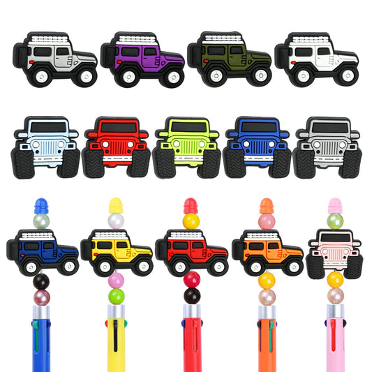 Jeep Series Silicone Focal Beads