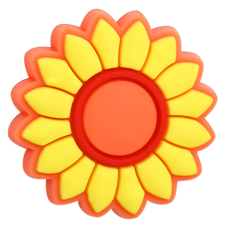 Flower Series Silicone Focal Beads