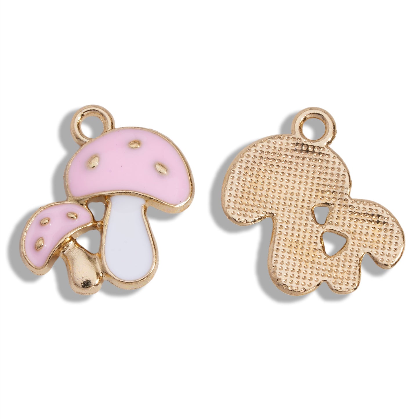Cartoon Multicolor Double Mushroom Pendant