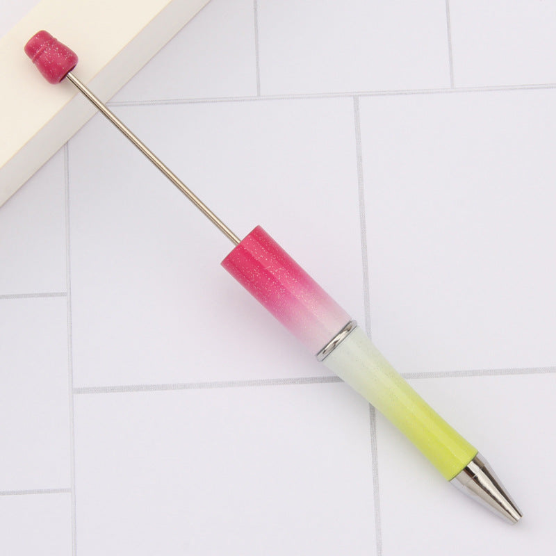 UV electroplated beads three-color gradient bead pen
