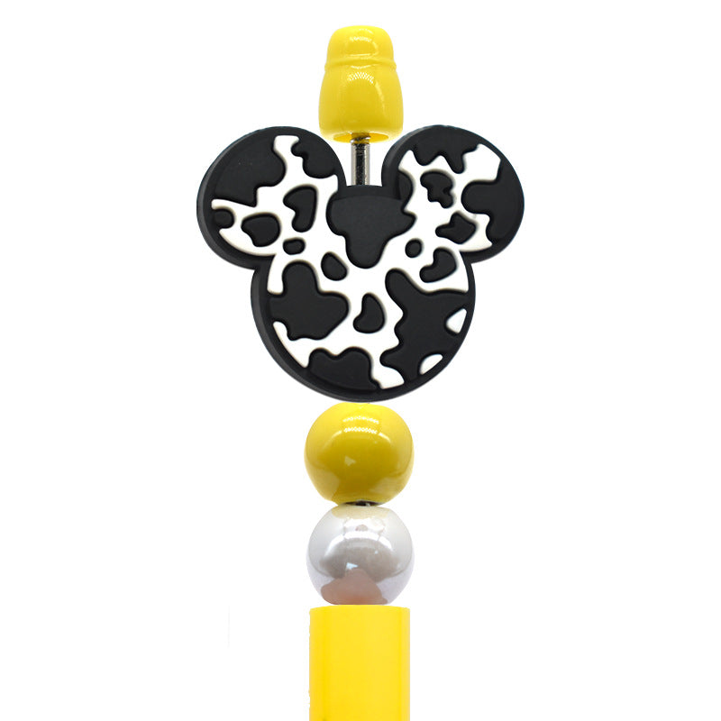 Cute cartoon silicone focal beads