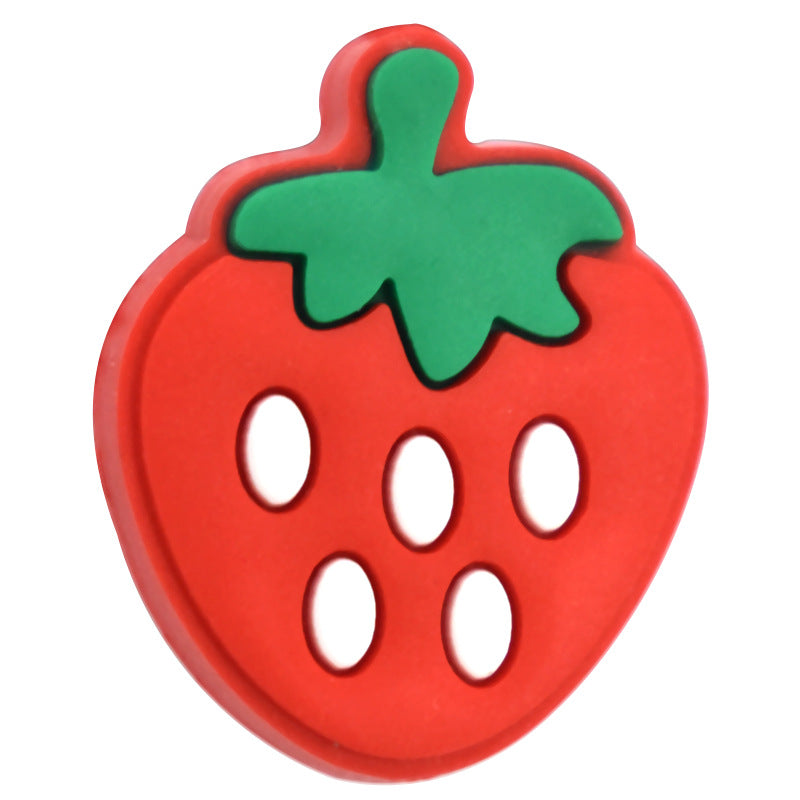 Cute Cartoon Fruit Series Silicone Focus Beads Silicone Focus Beads