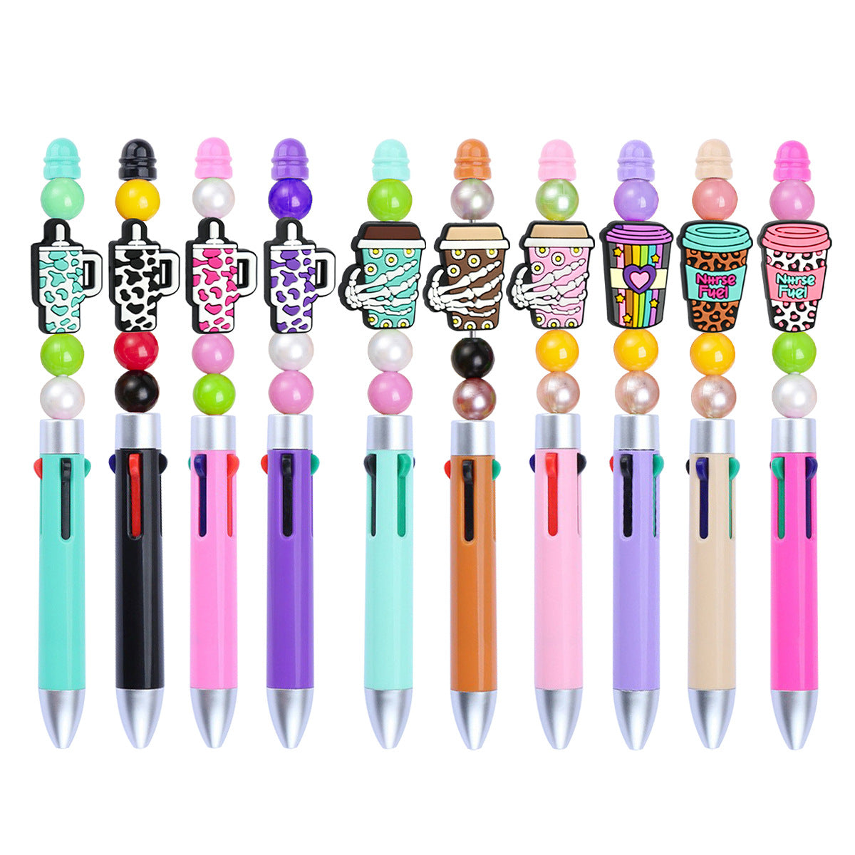Halloween Drink Cup Series Silicone Focal Beads
