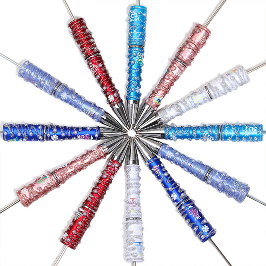 Plastic Painted Beadable pen