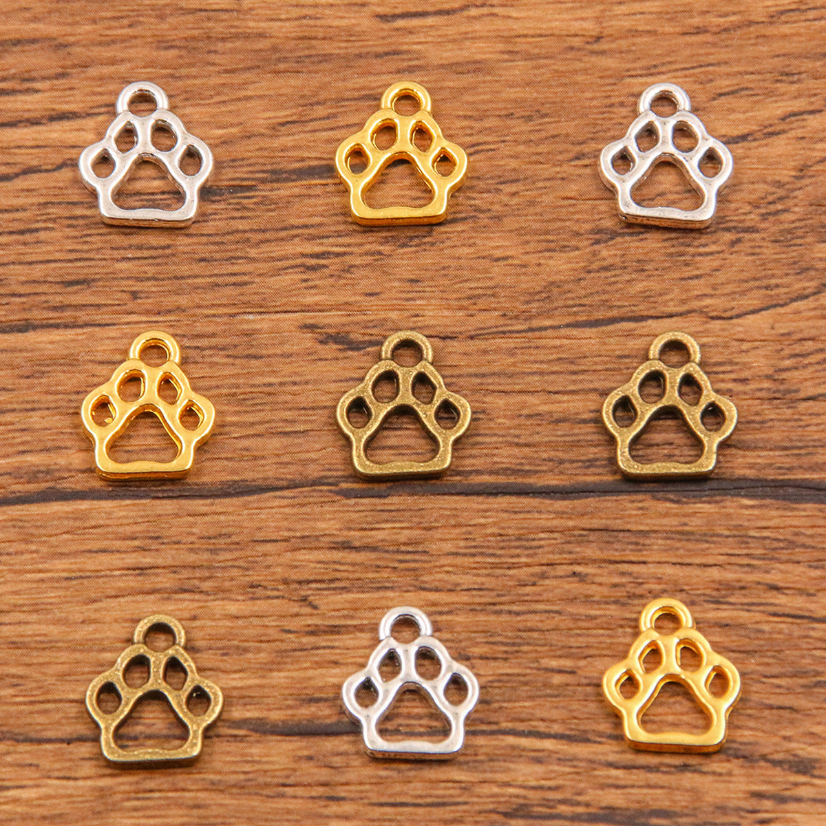 3 Colors 11X13mm DIY Alloy Jewelry Accessories Animal Charm