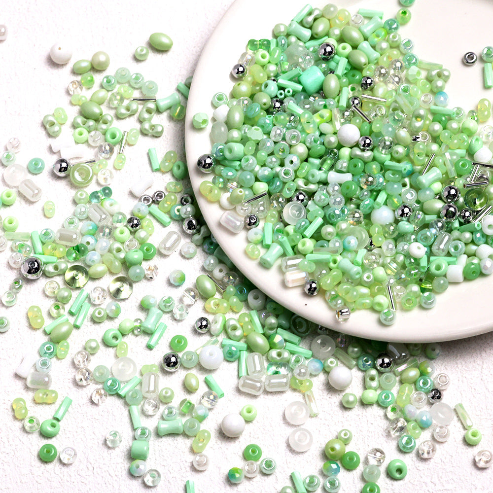 3-8mm Color Mixing  Fresh Color Glass Beads