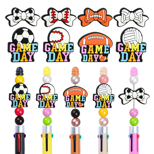 Ball Series Silicone Focal Beads Silicone Focal Beads