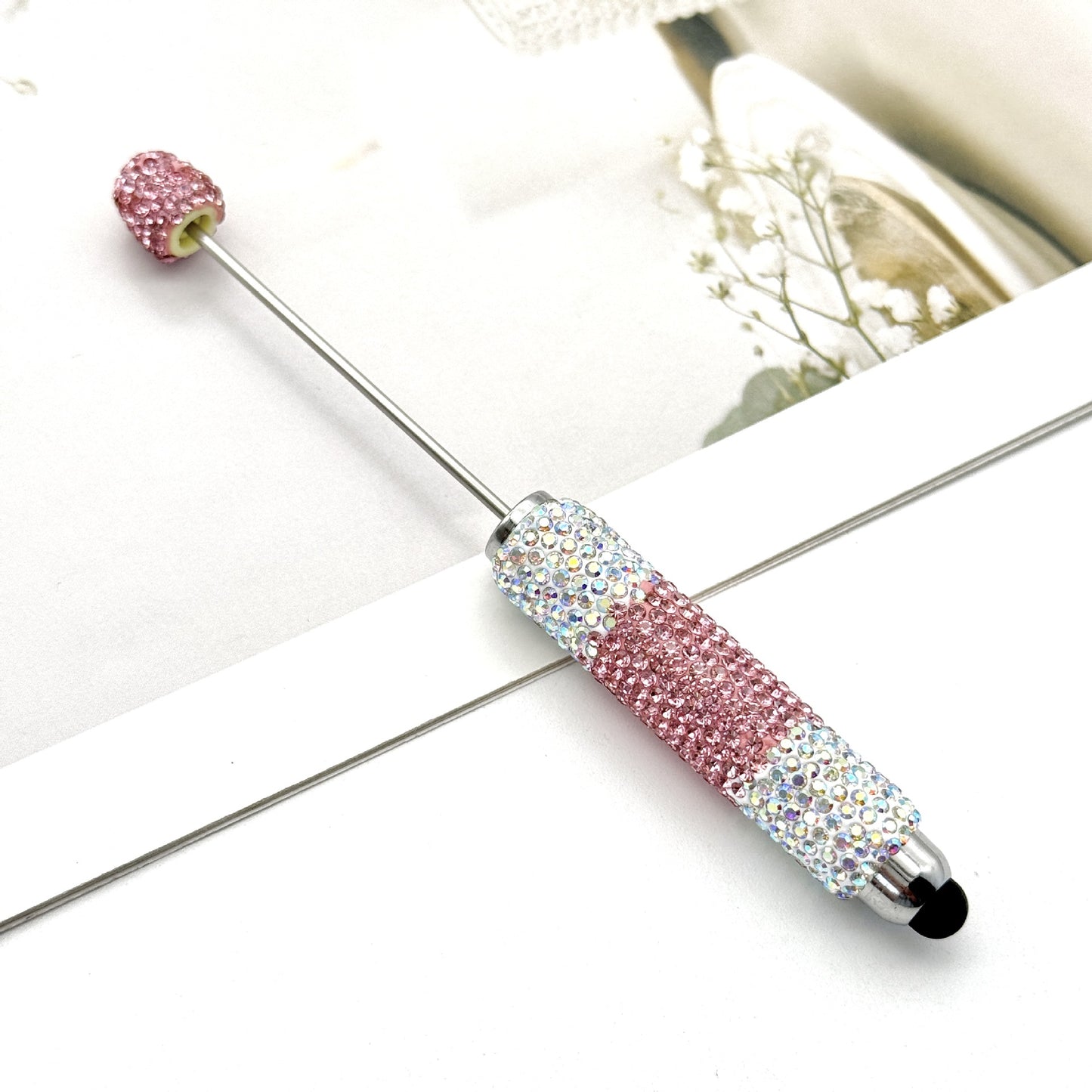 Touchscreen Gradient Full Diamond Beaded Pen