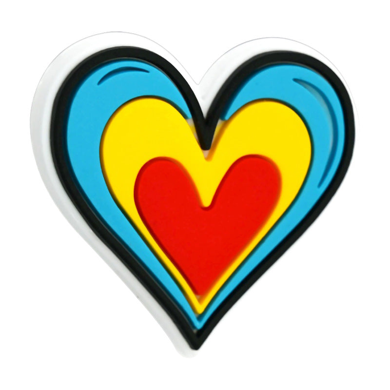 Colorful Series Silicone Focal Beads