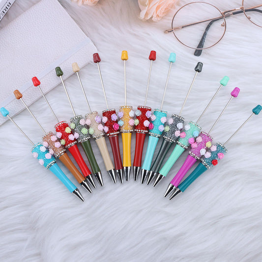 Sugar Flower Beaded Pen