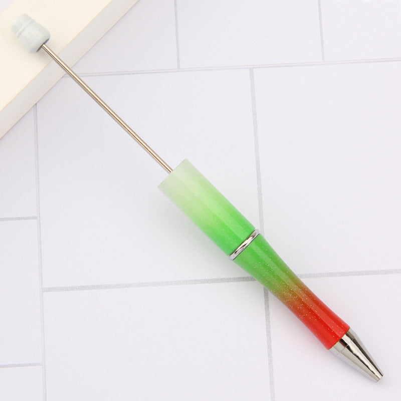 UV electroplated beads three-color gradient bead pen