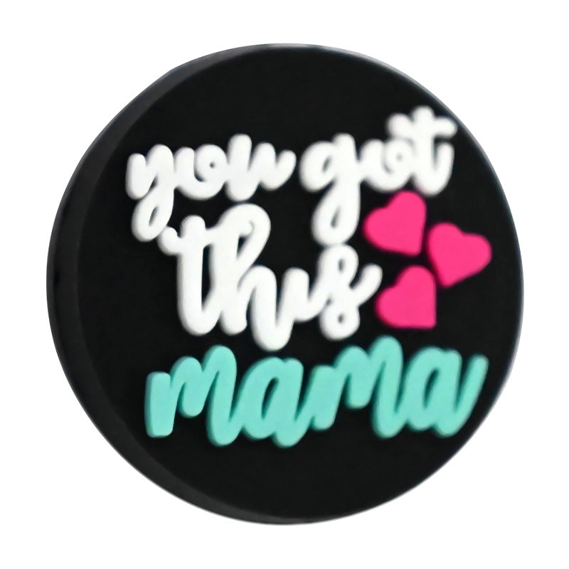 Mother's Day Series Silicone Focus Beads