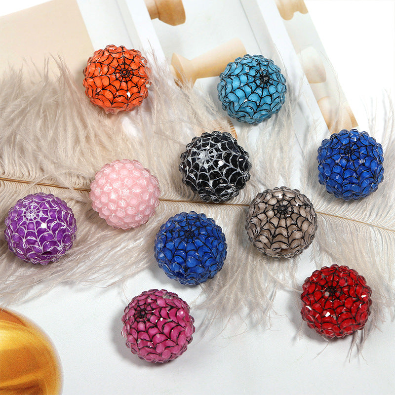 Colorful Resin Drill Beads