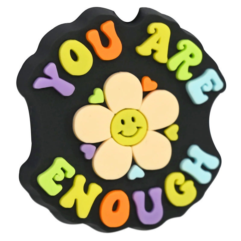 Phrase Series Silicone Focus Beads Silicone Focus Beads