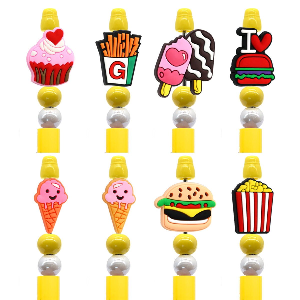 Food Series Silicone Focal Beads