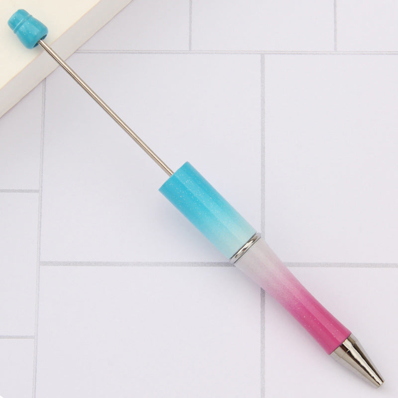UV electroplated beads three-color gradient bead pen