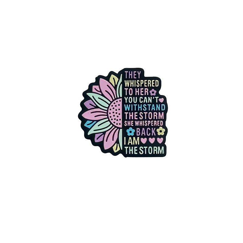 Silicone focal Beads Cartoon English Letter Soft Beads