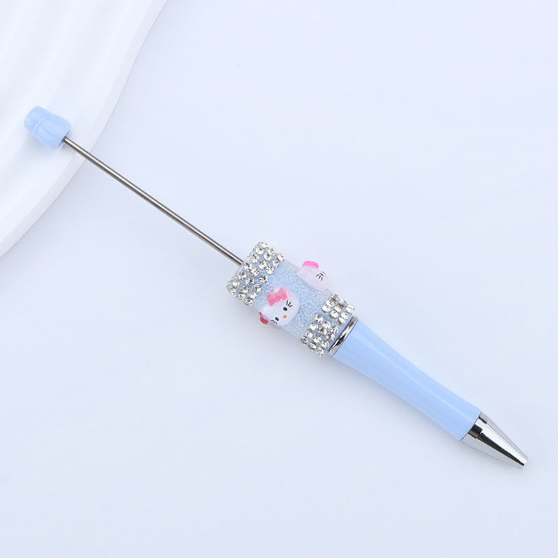 Gypsophila KT Cat Beaded Pen