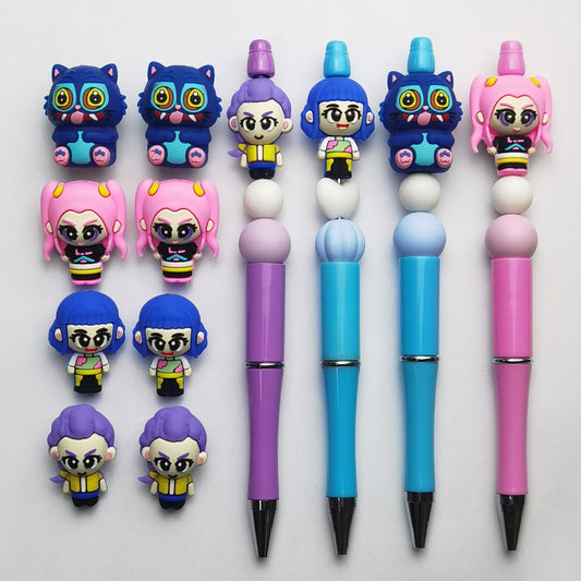 Demon Slayer Silicone Beads