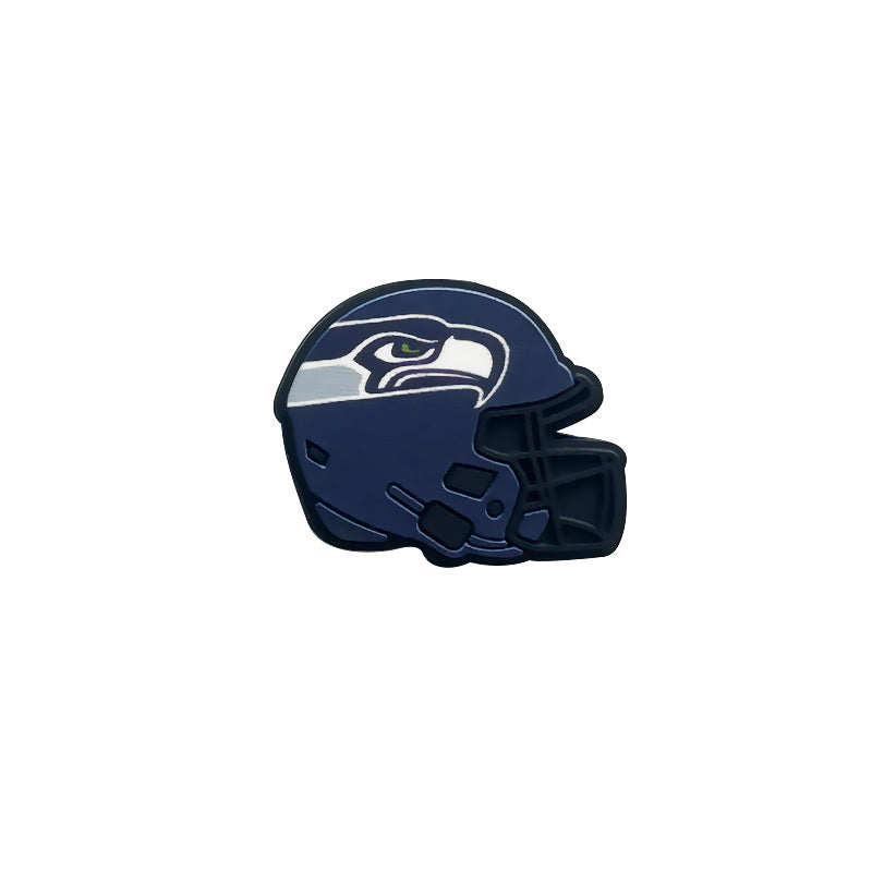 NFL Team Silicone Focal Beads American Football