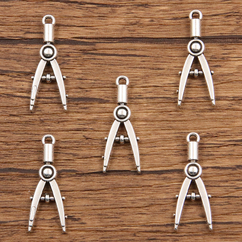 2 Colors 11X28mm Student Learning Charm