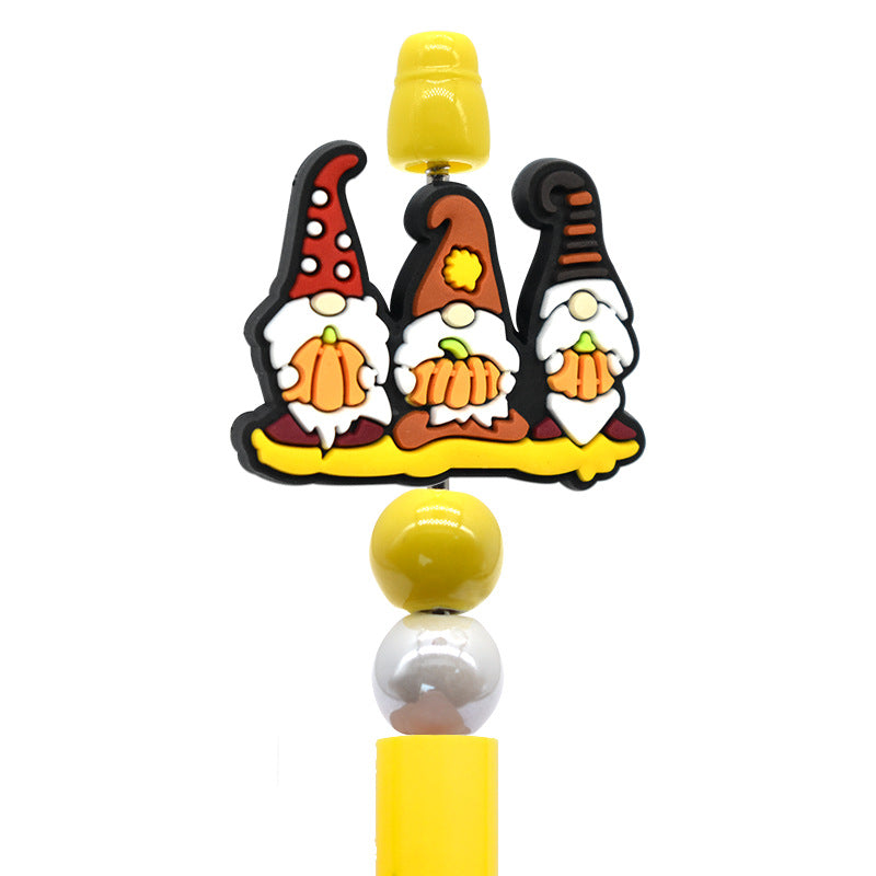 Orange Series Silicone Focal Beads