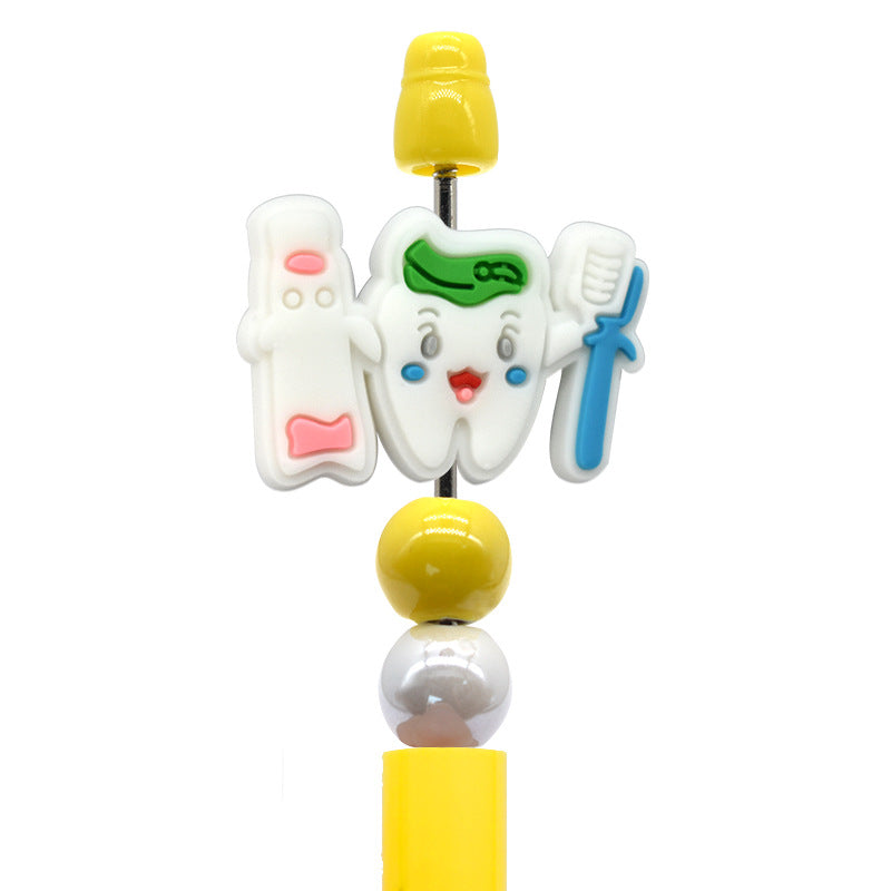Cute Cartoon Medical Series Silicone Focus Beads Silicone Focus Beads