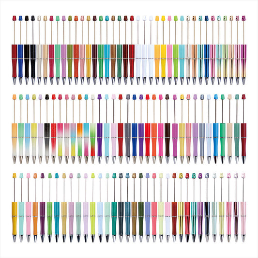 UV electroplated beads three-color gradient bead pen