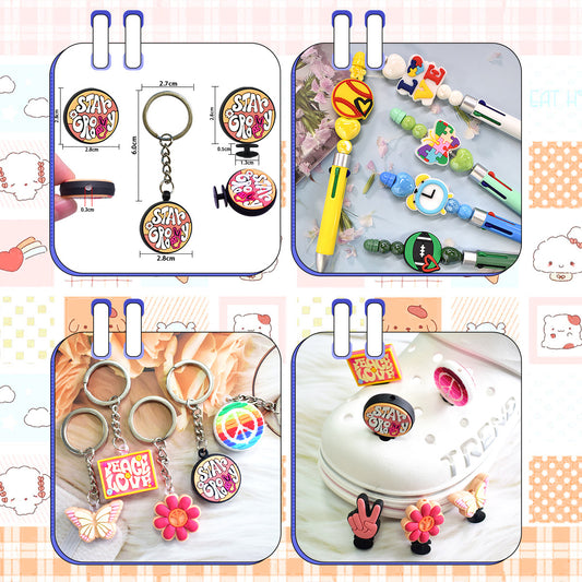 Cartoon Creative Series Silicone Focus Beads Silicone Focus Beads